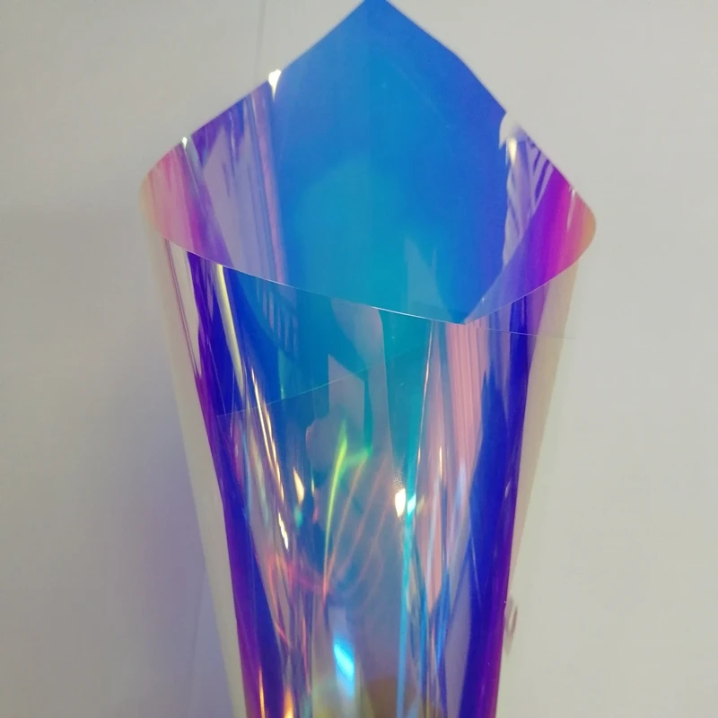 Hot sale high quality dichroic film iridescent insulfilm dazzle foil with beautiful looking
