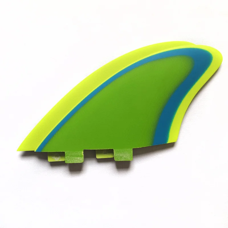 FS Twin Fins Fiberglass 2pcs/set Surf Side Fin