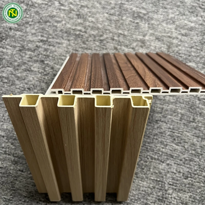 Plastic Board Ceiling Decoration WPC Ceiling Board Background Wall Panel WPC Wood Modern Moisture Proof Waterproof Strip CN;GUA