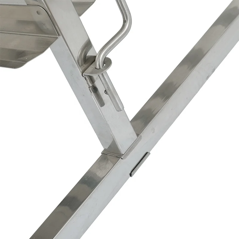 Выбитый Отель Ресторан Кухня из нержавеющей стали хлебобулочная тележка