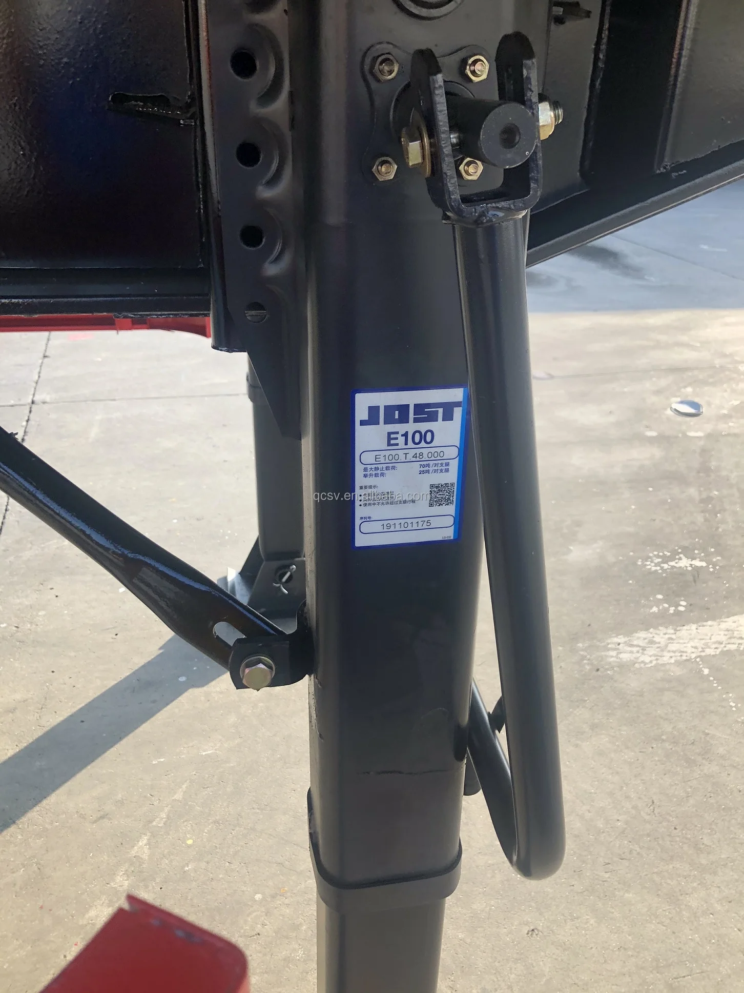 48 feet Aluminum flatbed trailer