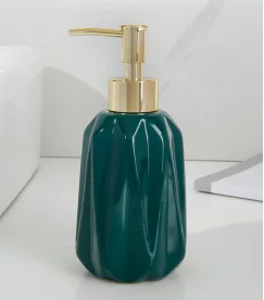 300ml ceramic manual squeeze soap dispenser bathroom shampoo lotion bottled soap dispenser