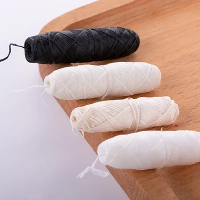 Bottle Glass Private Label Reusable Vegan Eco Friendly Pick Wax Bamboo Charcoal /Natural Silk Yarn /Corn Nylon Mint Dental Flo