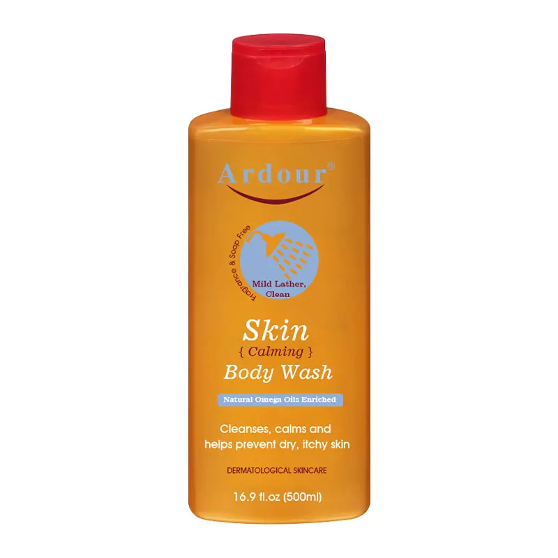 wholesale Dry Normal Skin Moisturizing BODY wash Fragrance Soap and Dye-free Skin Calming Body Wash