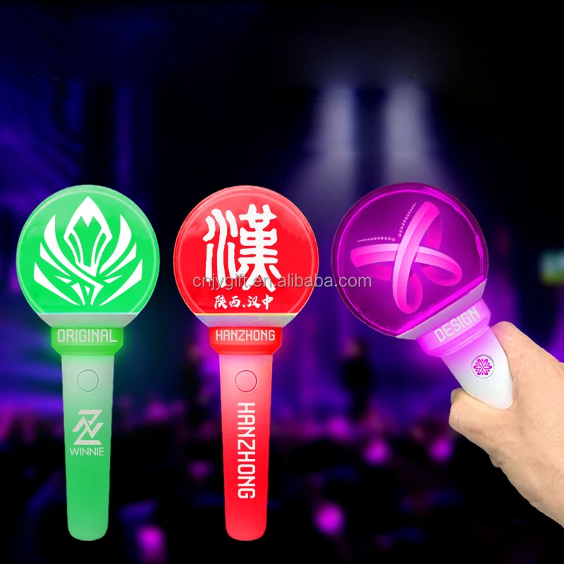 Flashing POV Projection Imaging Wireless Remote Control Hand Light Stick 15 Color Ball Rechargeable Party Ball Game Support Lamp