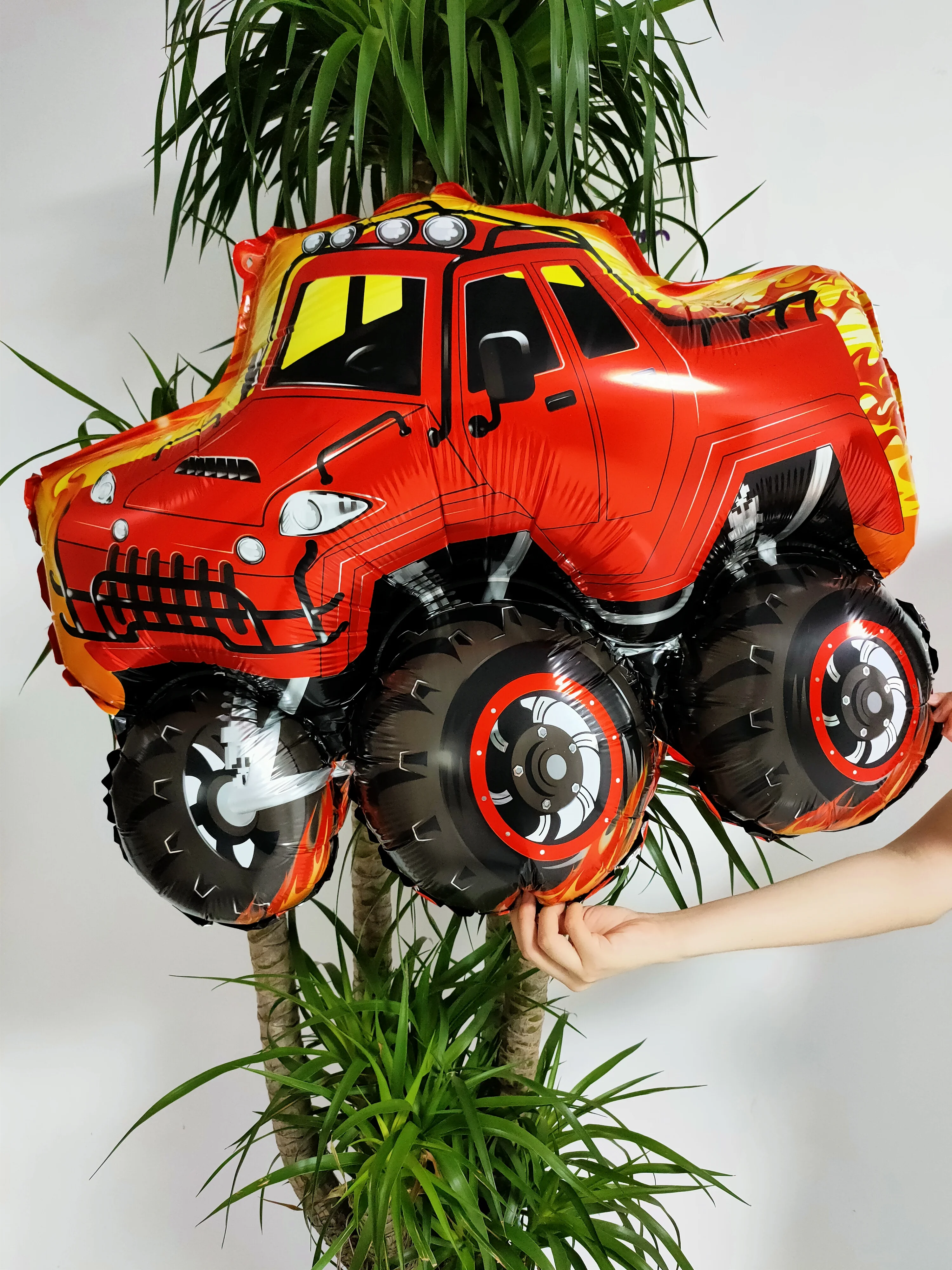 New Style Pickup Balloon Truck Mylar Balloon Truck Birthday Party Decoration