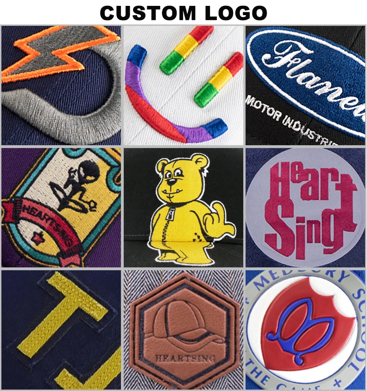 custom logo wholesale nylon polyester mesh print logo 5 panels hat running camp caps