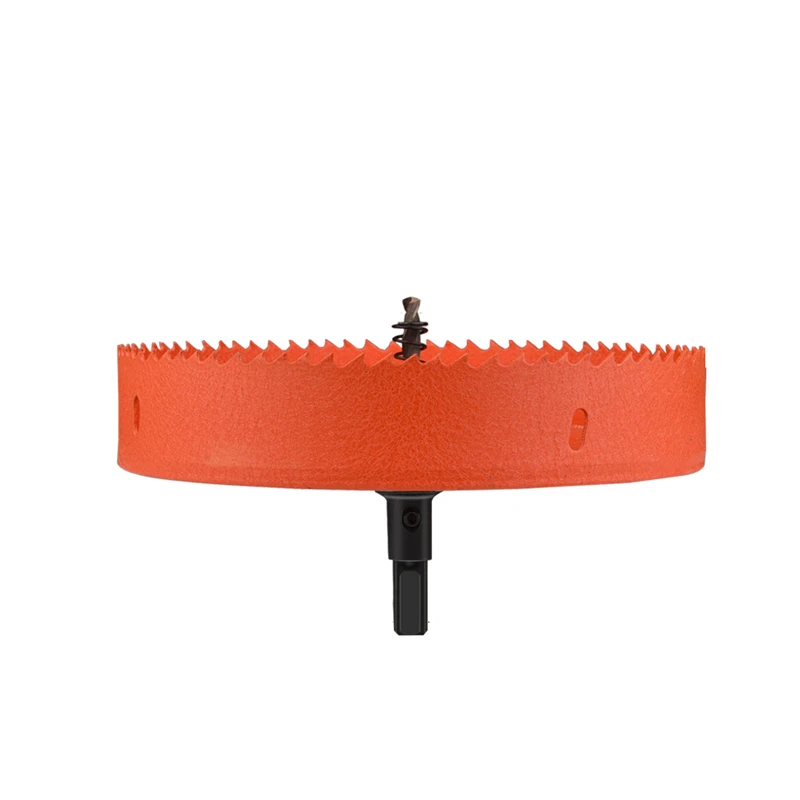 185mm Woodworking hole opener bimetallic M42 high-speed steel plastic wood perforation drill bit