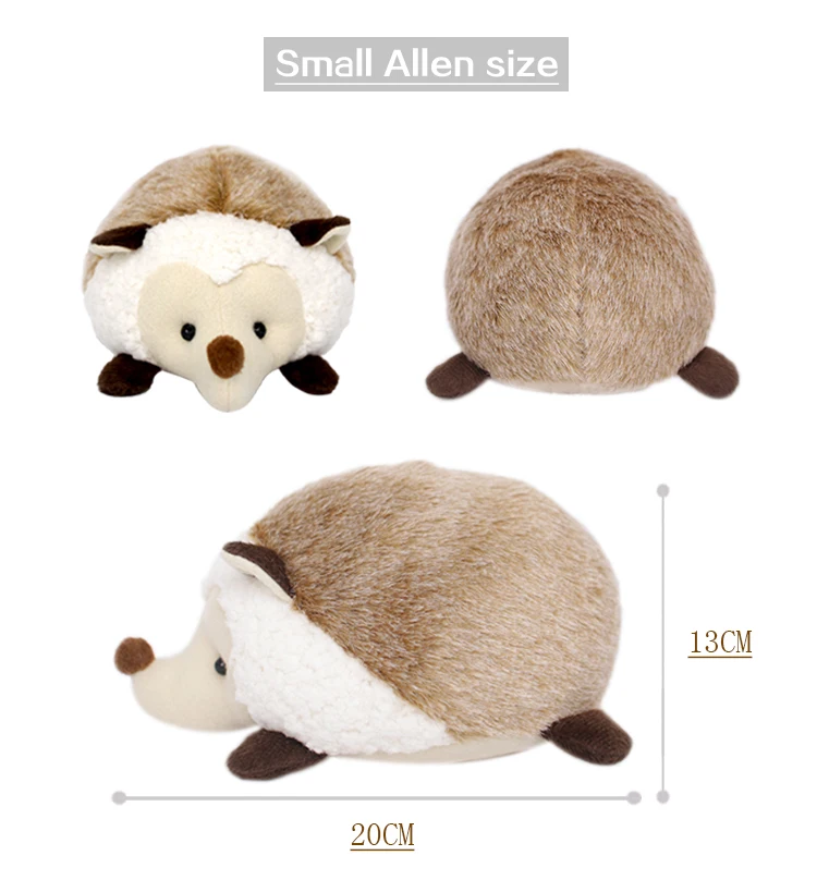 Furniture crafts Small hedgehog plush doll small throw pillow home decoration