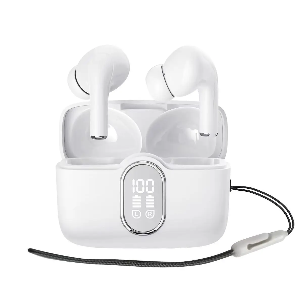 2023 Latest TWS Earphones SX26 ANC+ENC Double Noise Cancellation LED Display Low Power Headphone Wireless Earbuds Auriculares