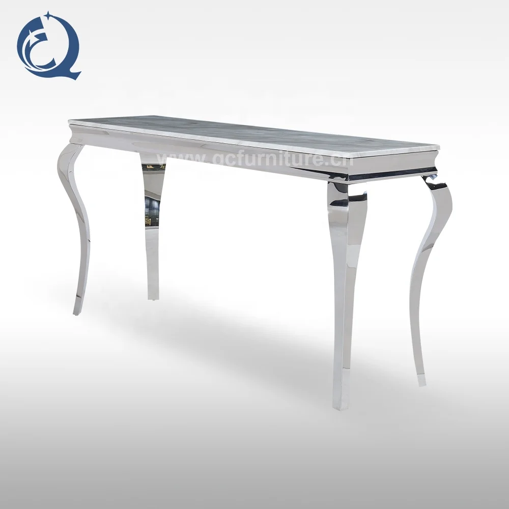 modern luxury console table with mirror glass