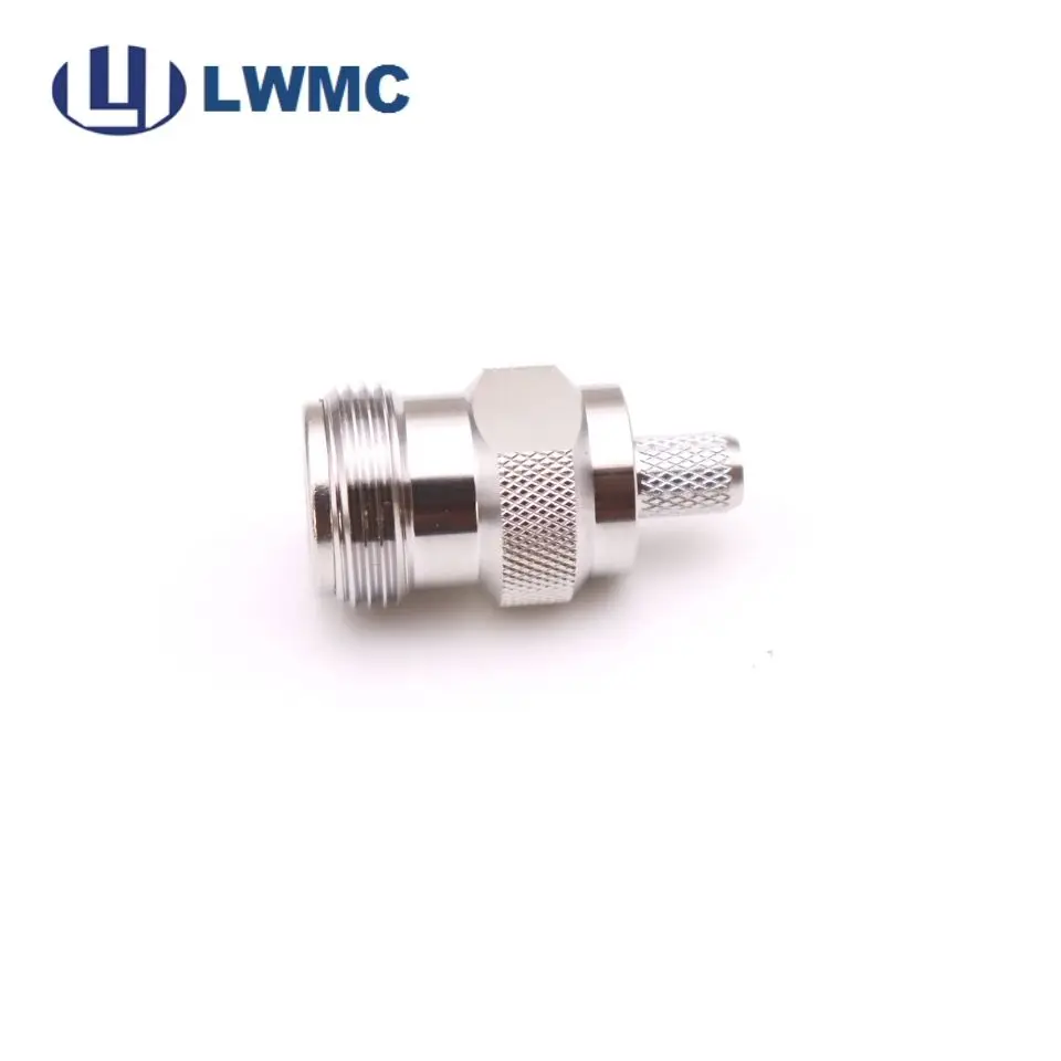 Wholesale RF Coaxial connector  N Crimp Type female /male  straight connector for LMR240/ RG8 Mini cable