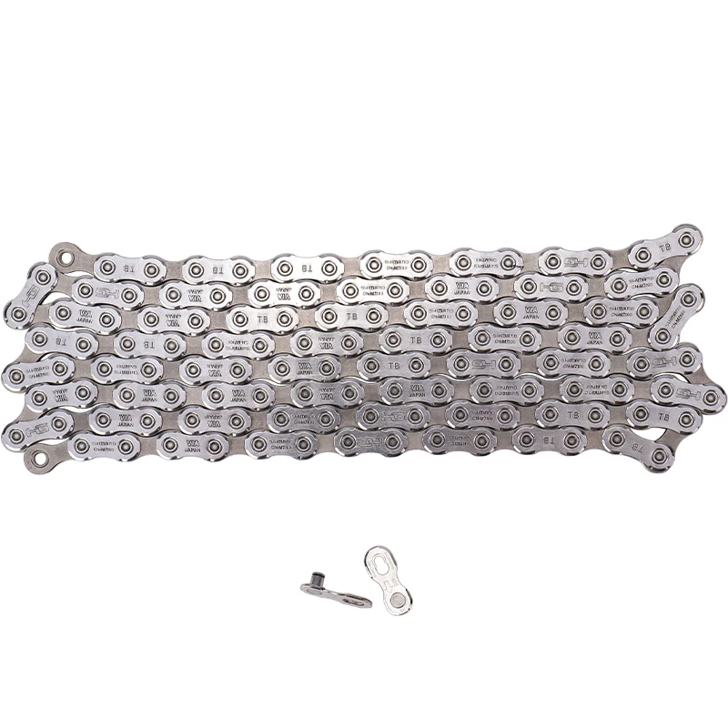 SHIMANO SLX M7100- 12-Speed Bicycle Chains CN-M7100  SIL-TEC - MTB Chain 116/126L with Quick Link Original