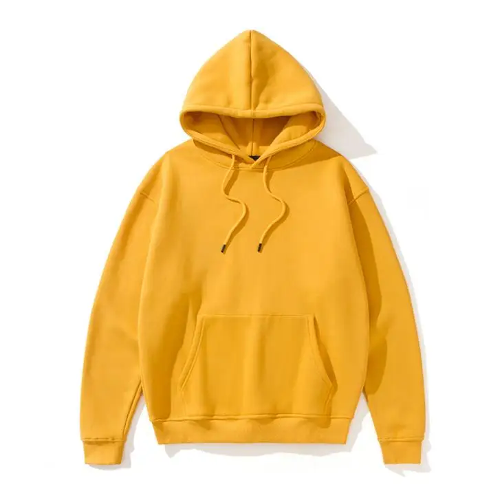 
Wholesale custom logo sweatshirts unisex men women long sleeves organic cotton oversized plain hoodies pullover sweatshirt 