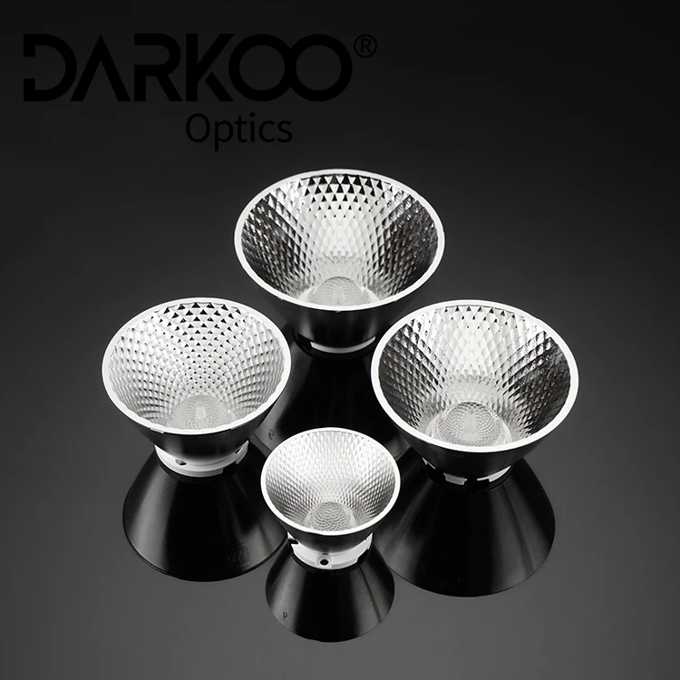 Customized High Quality Oem Omd Light Cob Reflector Led Cob Spotlight Adjustable Reflector Led Lens Reflector