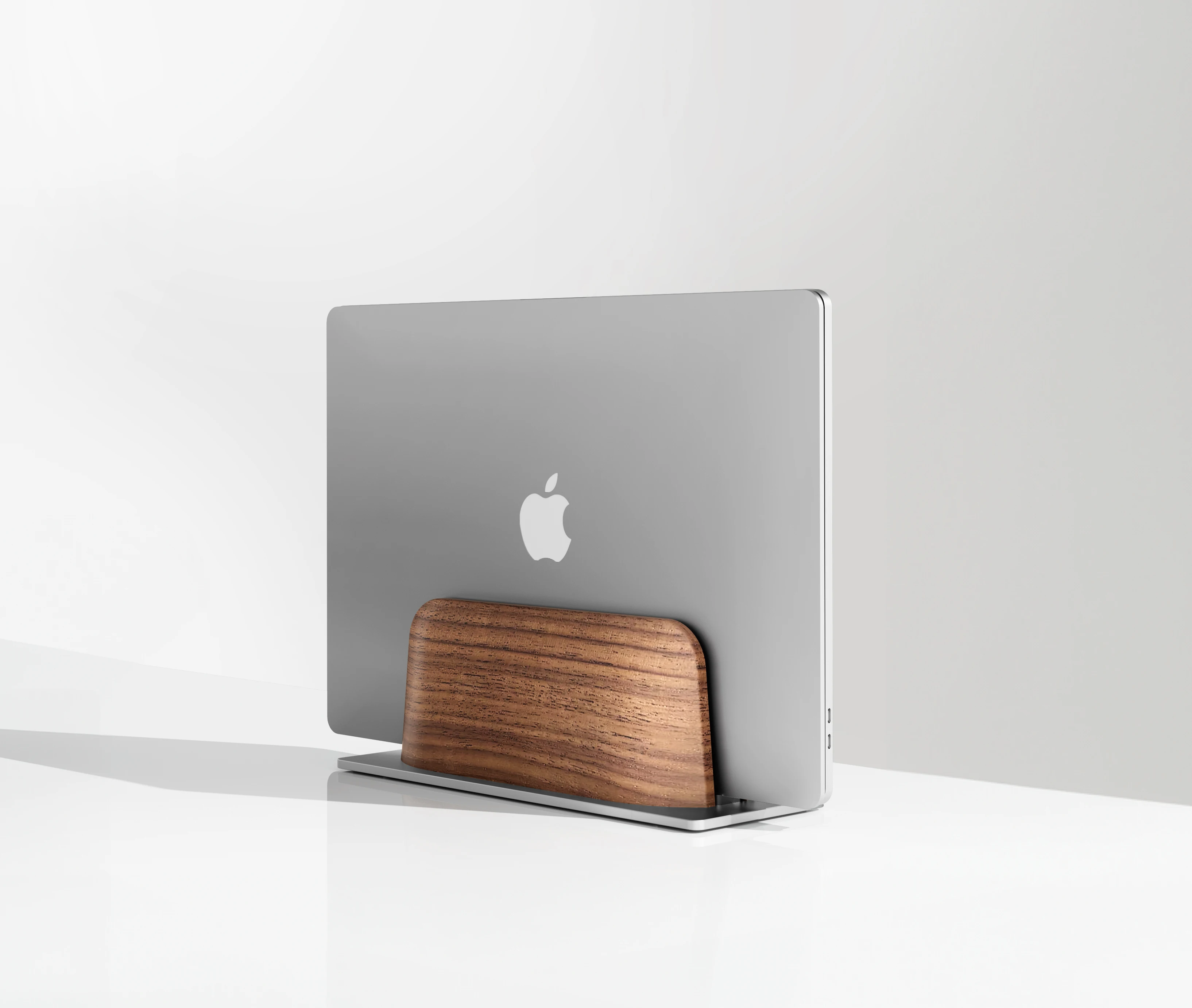 UPERGO desktop adjustable wooden table portable adjustable desk notebook computer holder vertical aluminium wooden laptop stand