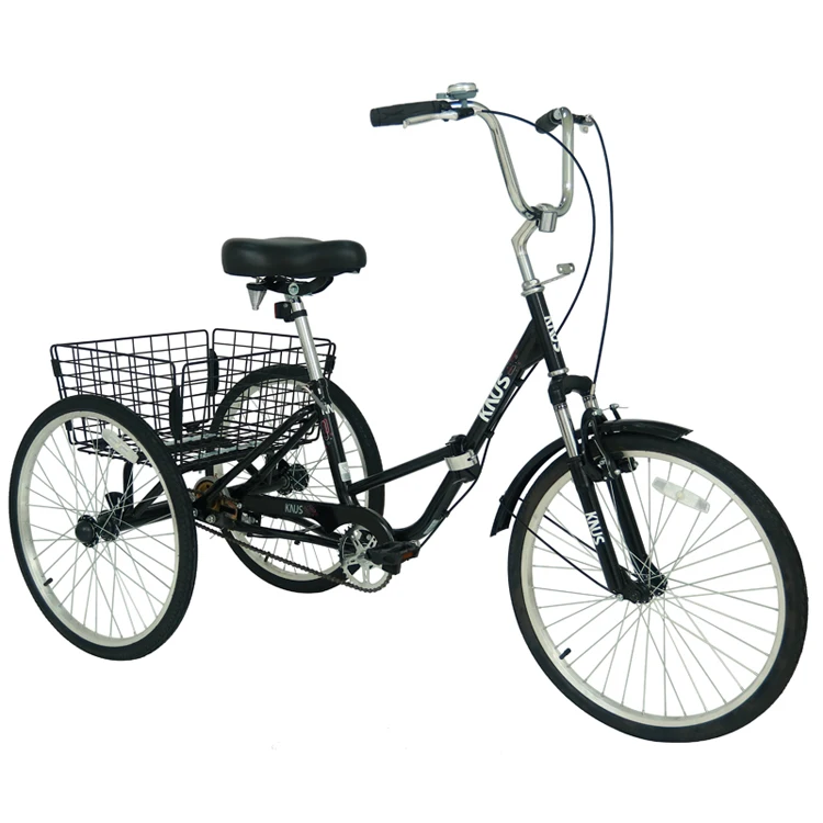 Professional Manufacture Cheap 24inch Foldable Single Speed Adult Other Tricycles