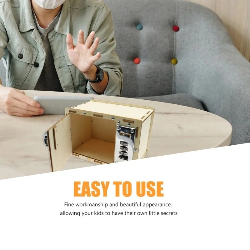 Mechanical Lockbox Boys Toys Making Tool DIY Password Case Toy Tools Primary School Educational Cases