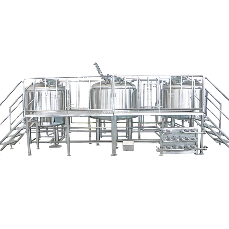 High quality Tonsen 3 Vessel 1000l Brewhouse Whole Set Beer Brewing System Brewery Equipment