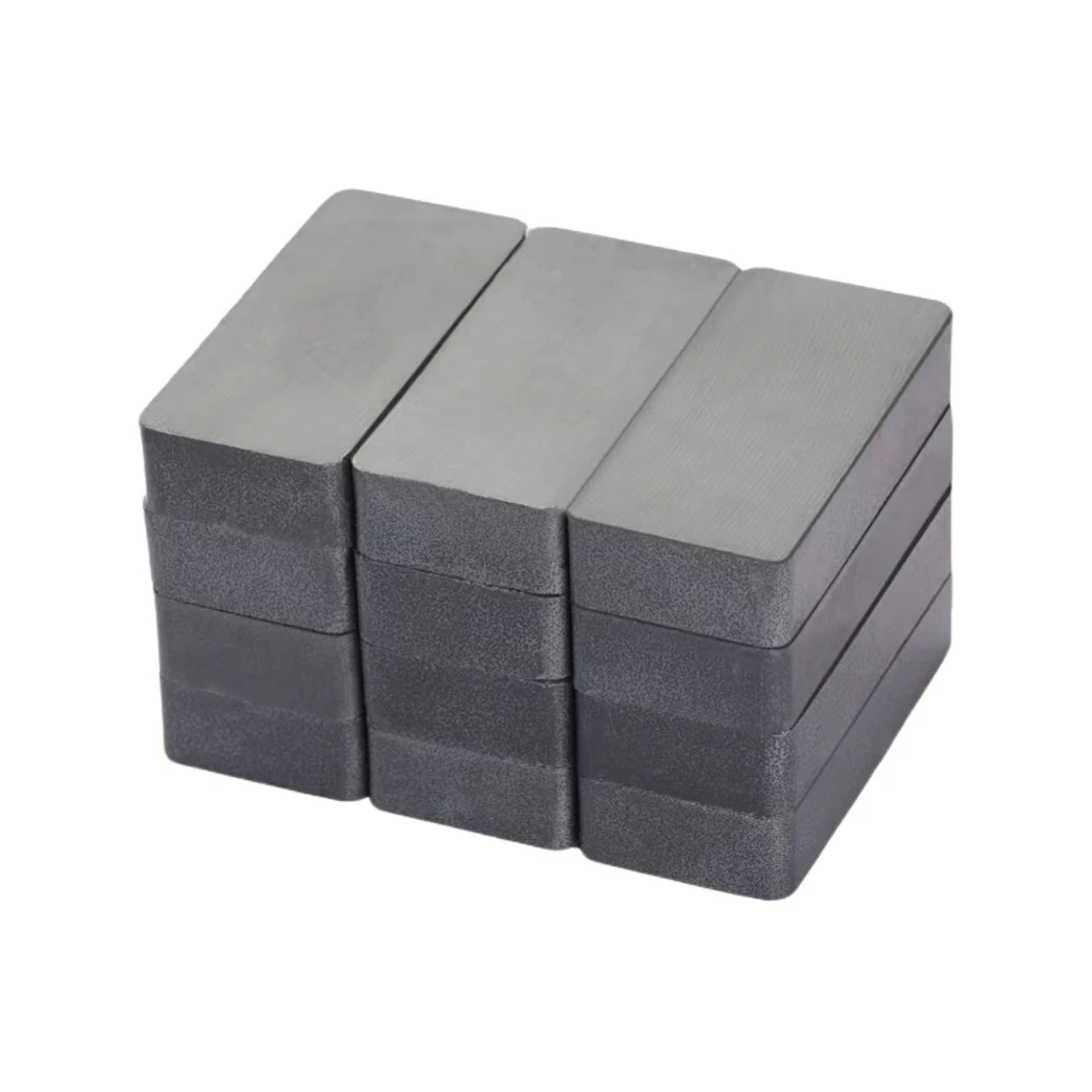 Powerful Round Ferrite Magnets Square Permanent Magnetic Ferrite Magnet