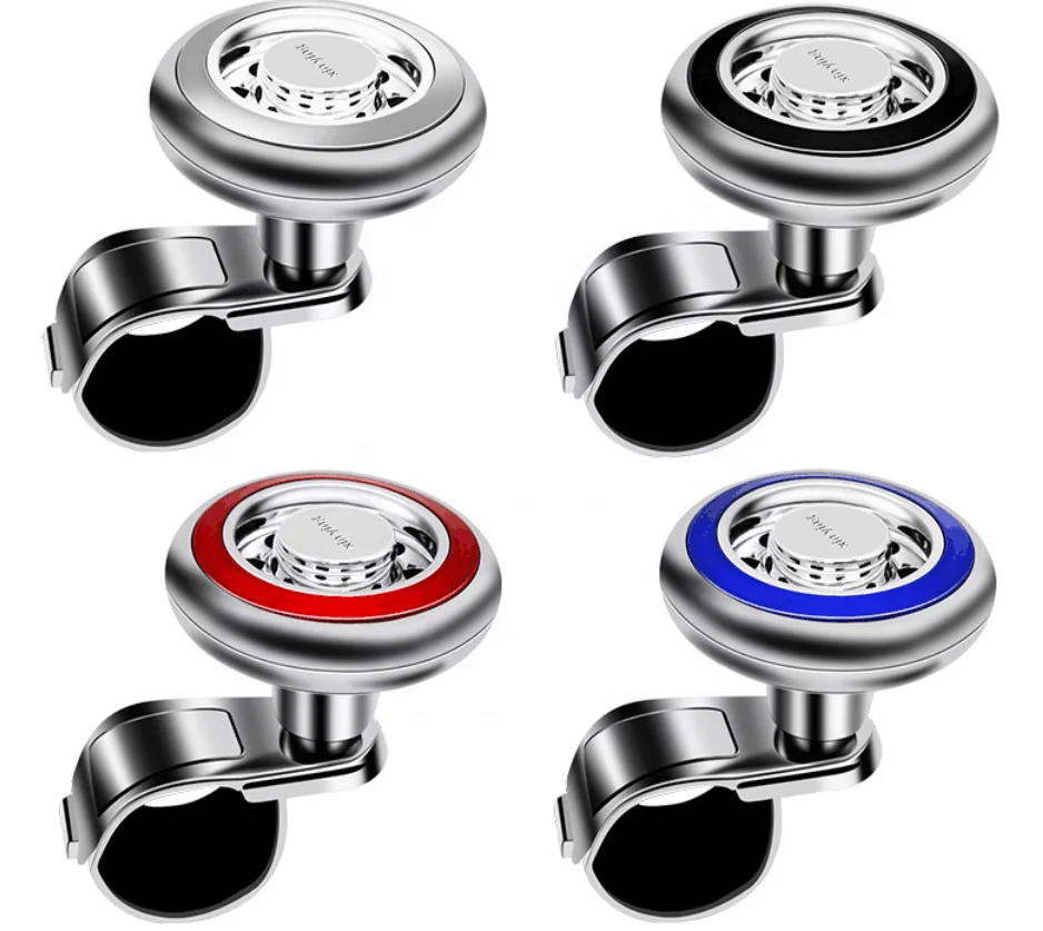Car Steering Wheel Spinner Knob Handle Ball Booster Ball Car Grip Knob Turning Helper Car-Styling Accessories