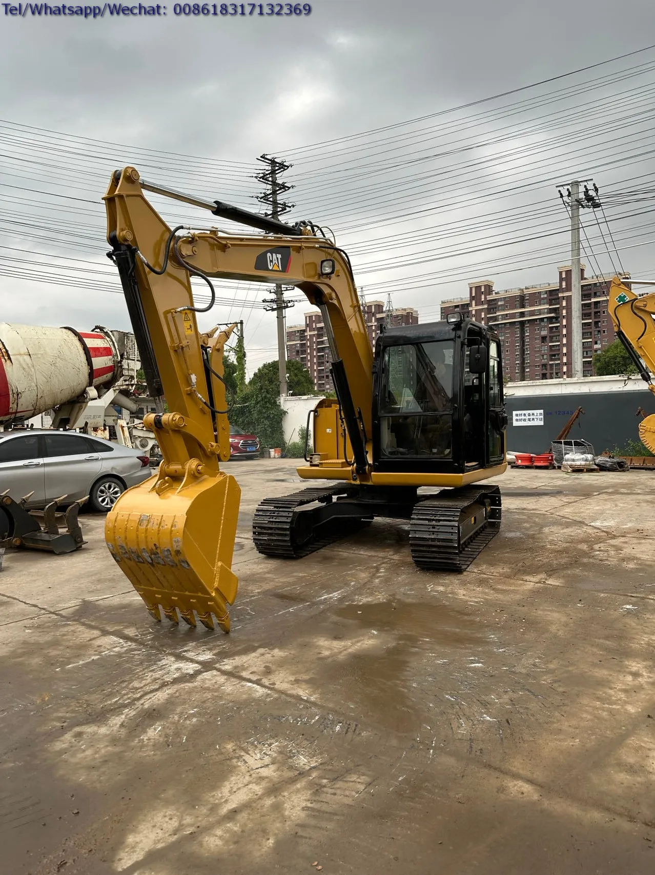 Экскаватор Cat 307E 307E2 малогабаритный 7 тонн