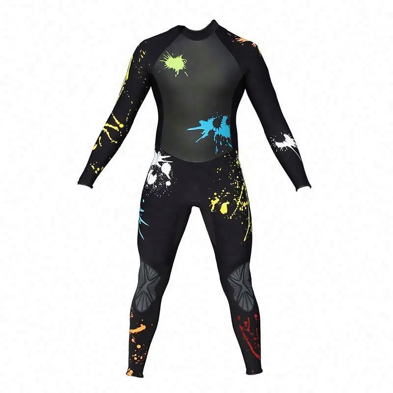 Wholesale Custom Full Wetsuits 7Mm Manufacturer 3Mm Adhesive Wetsuit 5Mm Neoprene Diving For Men One Piece 15 Diving Suit