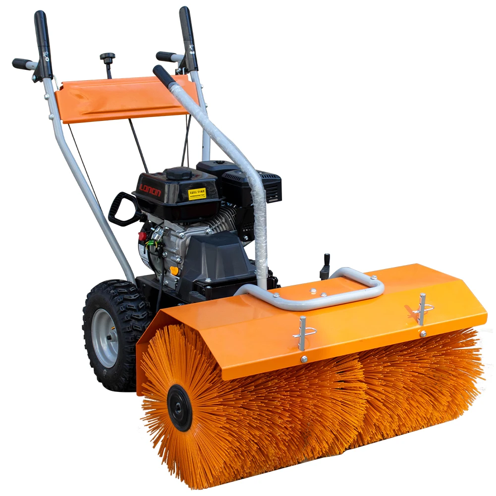 Electric Hand Snow Sweeper Machine Snow Removal Blade For Wheel Loader/ Tractor Snow Pusher