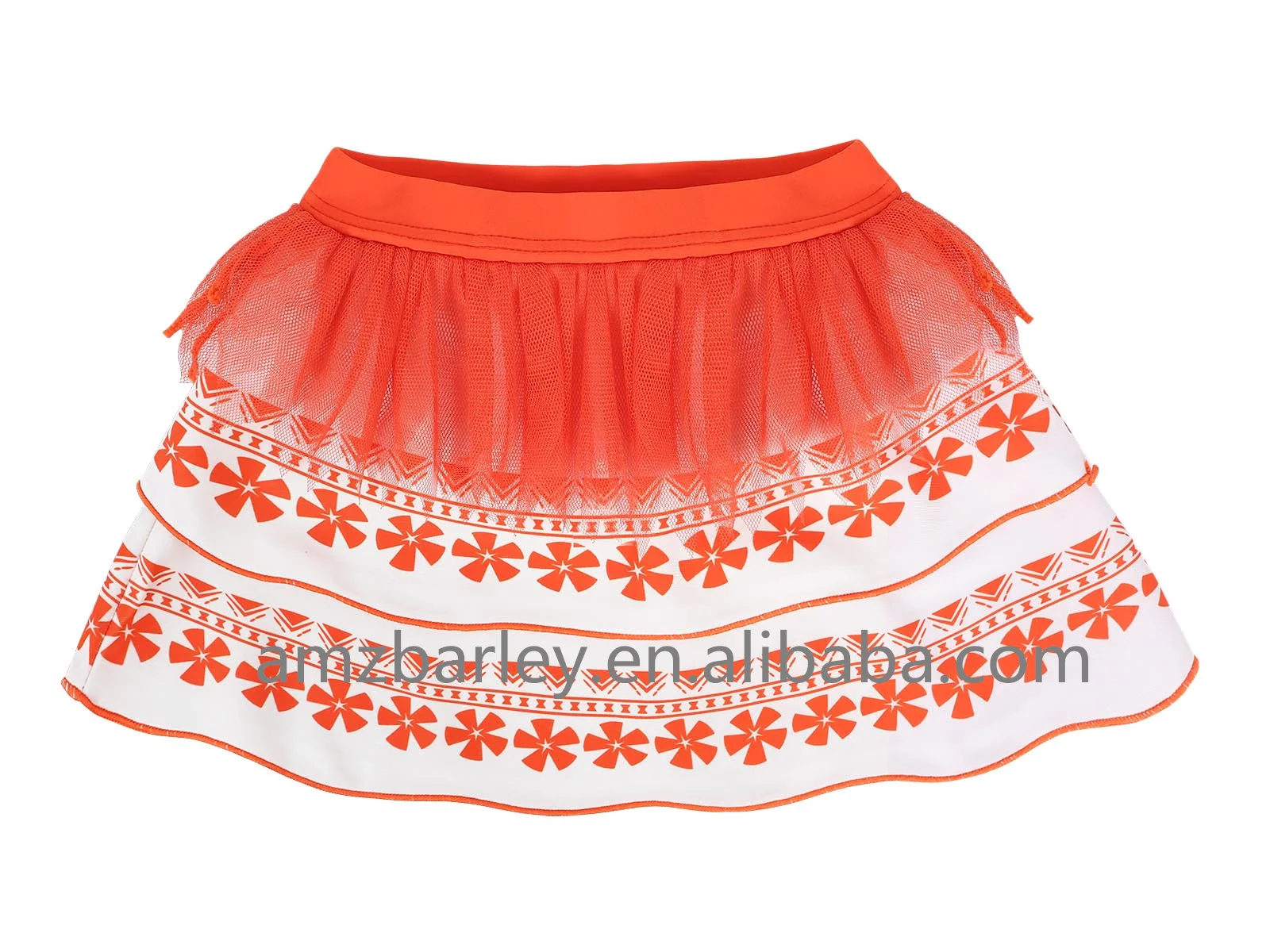 Wholesale Girl Swimsuit Sleeves Ocean Romance Adventure Vaiana Costumes 3 Pieces set Kids Cute Swimwear with Accessories