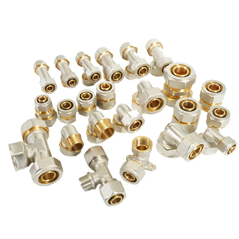 Bornic Advanced German Technology High Pressure Plumbing Pipe Fitting 16mm 32mm Brass Pex Fitting