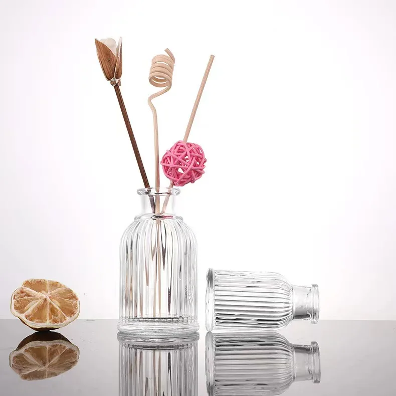50ml 100ml 150ml 200ml 250ml empty glass bottle diffuser glass bottle luxury reed diffuser