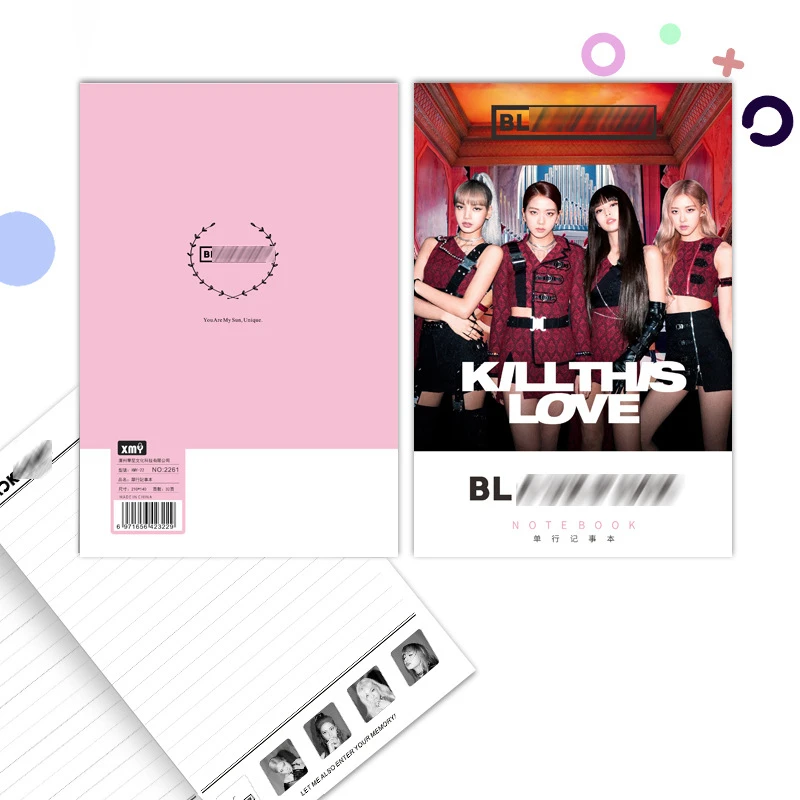 Wholesale Kpop Blackpink How You Lke That Ice Cream Lovesi Girl Journal Diary Notepad Notebook