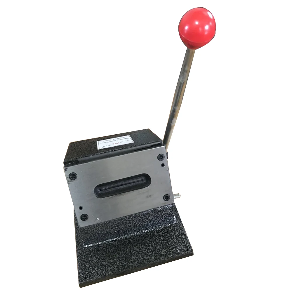 pvc id card cutter machine