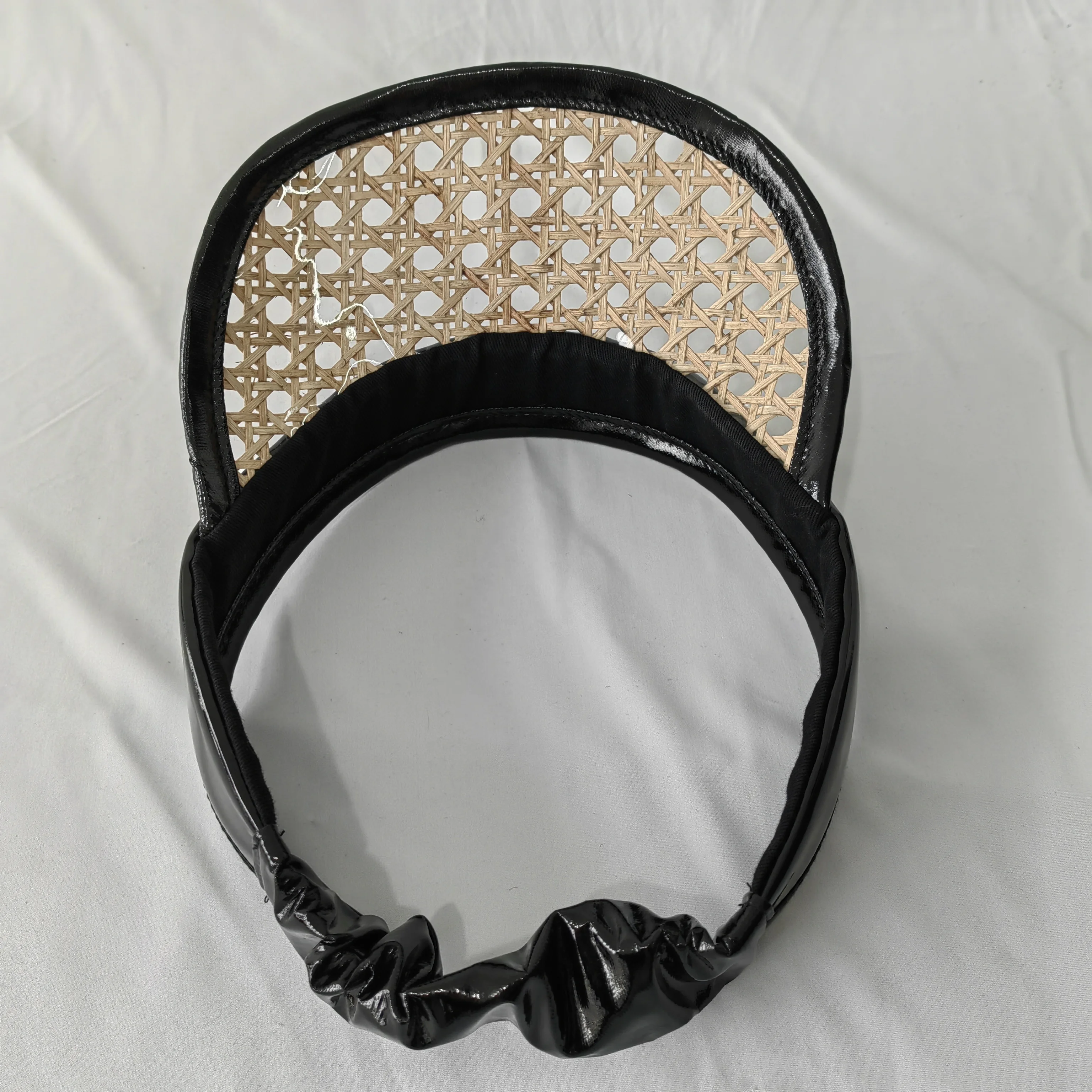 Korean fashion trend Bamboo fashion sports hat A large brim a hat