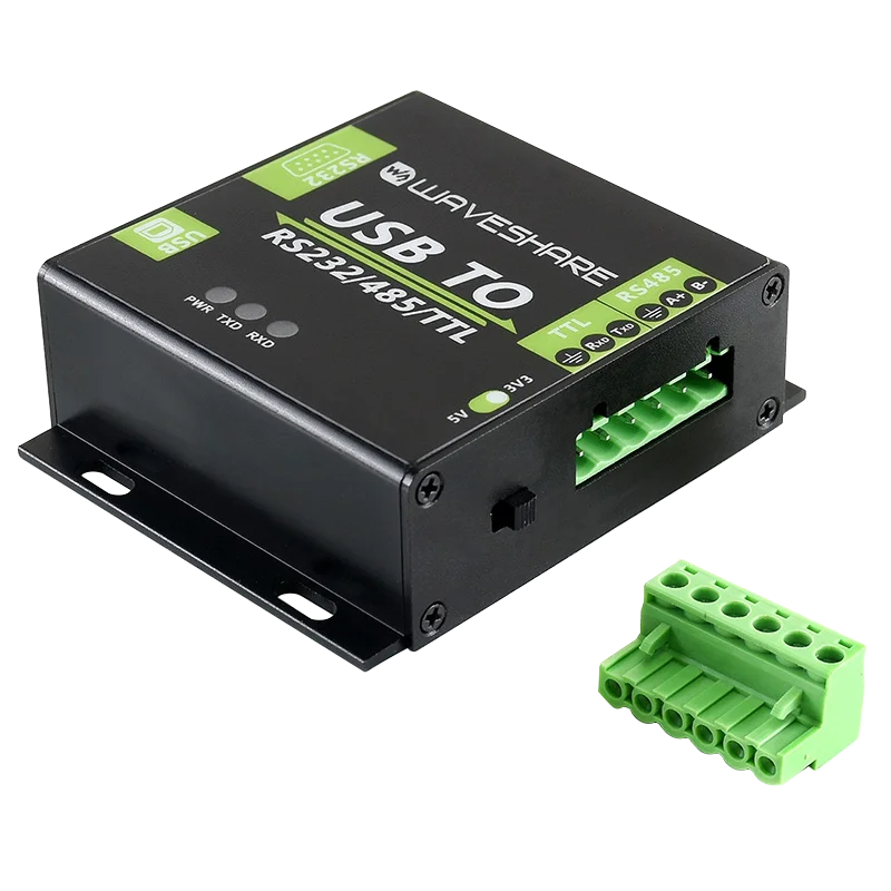 PACKBOX USB To RS232/485/TTL Interface Converter Industrial Isolated With Original FT232RL / CH343G TVS For Windows 10/8/7/XP