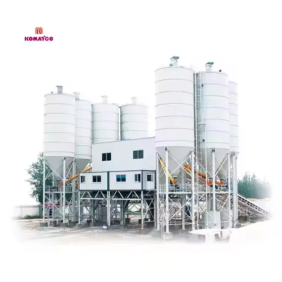 XC400 Stabilized soil mixing plant 200tph Batch Mix Concrete Plant for Malaysia