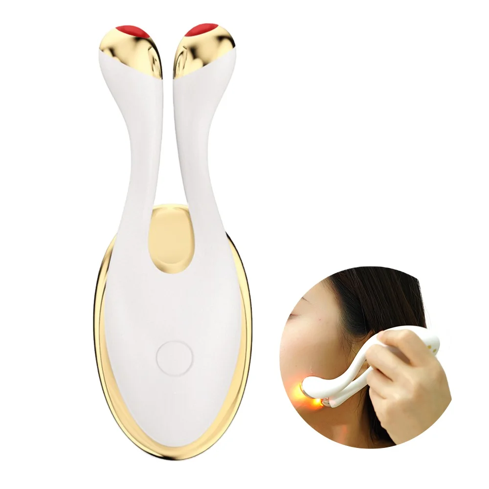 Red Light Facial Beauty Device Wholesale V Face Chin Lifting Band Lifting Face And Neck Massaging Tools Roller Face