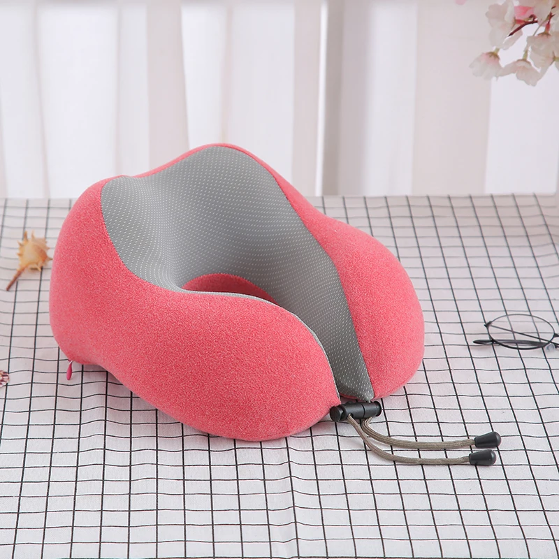 Memory Foam Neck Pillow Head Support Soft Pillow Sleeping Rest Airplane Car Home Use u shape travel pillow