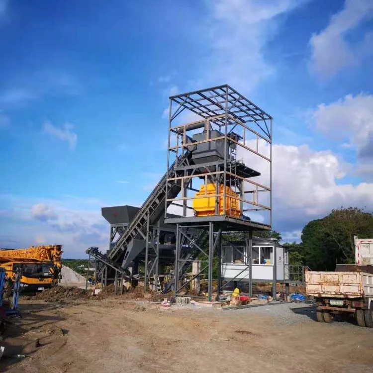 
Electric ready mixed concrete batching plant for sale 
