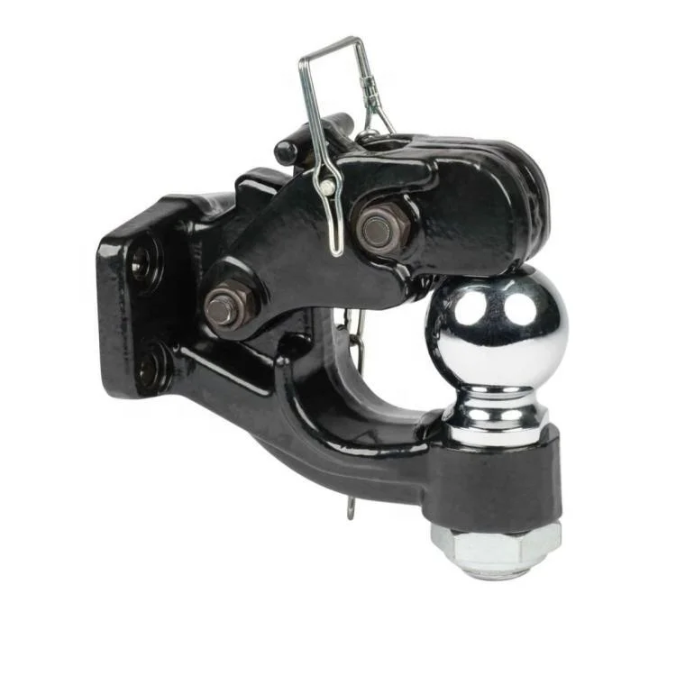 4x4 Towing Parts black Hook FORGED ALLOY STEEL COMBINDTION HITCH  8TON