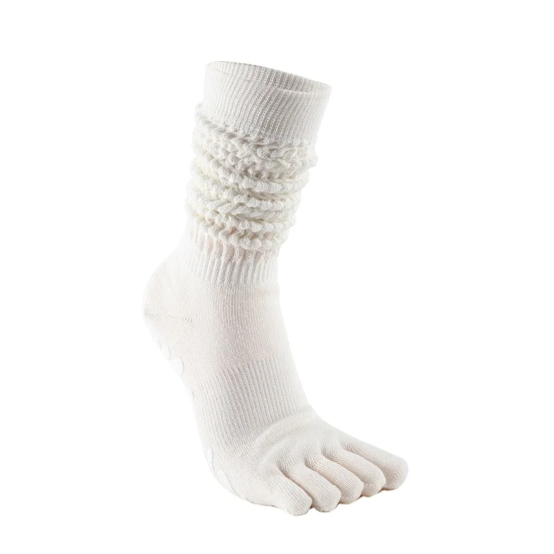 Unisex Breathable Wholesale Spring Stockings Women Crew Socks  Custom Logo Pilates Socks
