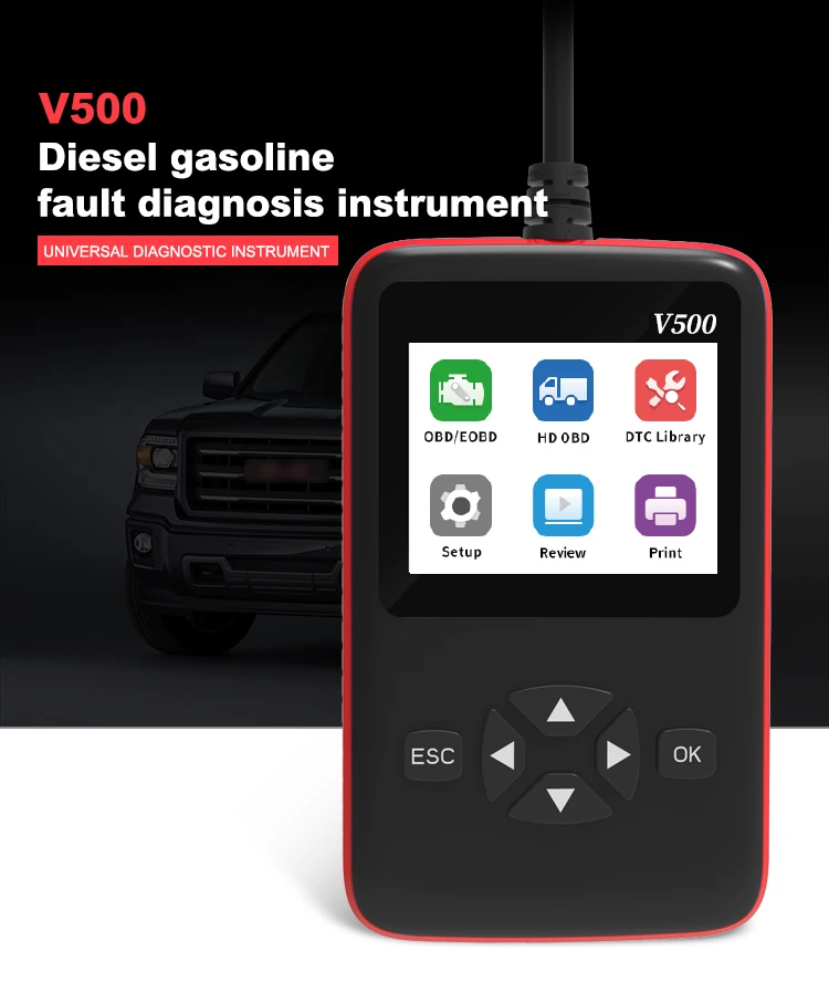 Auto Car Best OBDii  Diagnostic Tool Truck  bluetooth V1.0 12v 24v  elm 327 obd truck Obd2 Scanner