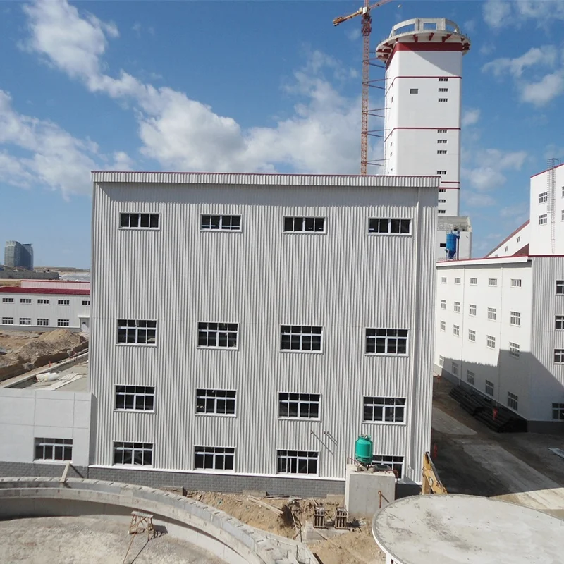 Готовых изготовлены сборные промышленные склад с антресоли