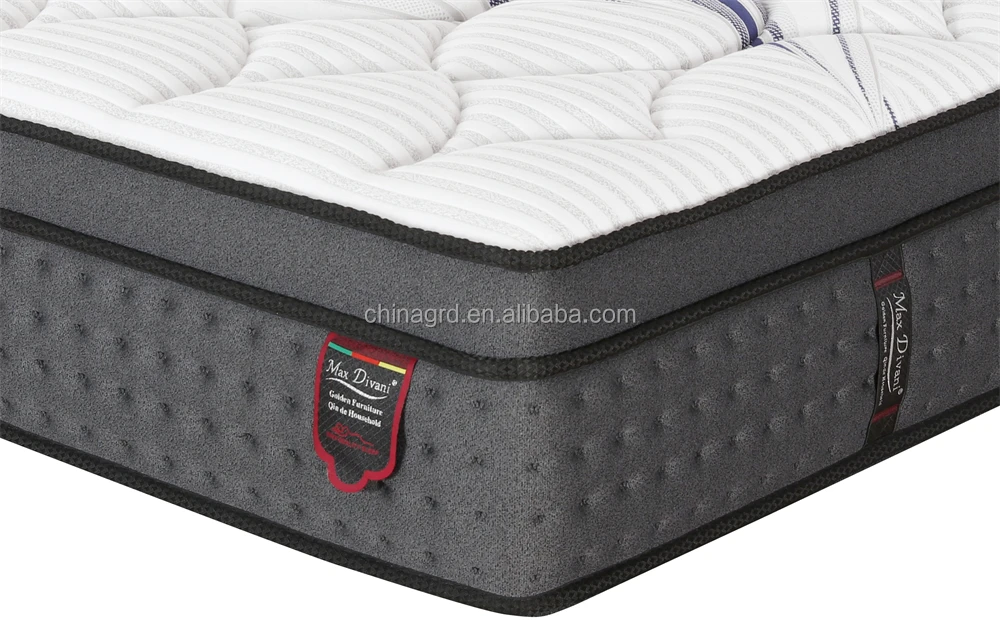 Factory Custom Hypo-allergenic Compressed Hotel Hybrid Latex Cooling Gel Memory Foam Bonnell Pocket Spring Bed Mattress In A Box