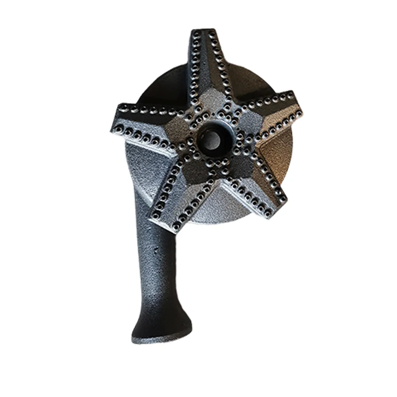 Коммерческое кухонное оборудование запасные короткие чугунные газовые кольцевые горелки Вентури для газовой плиты коммерческие