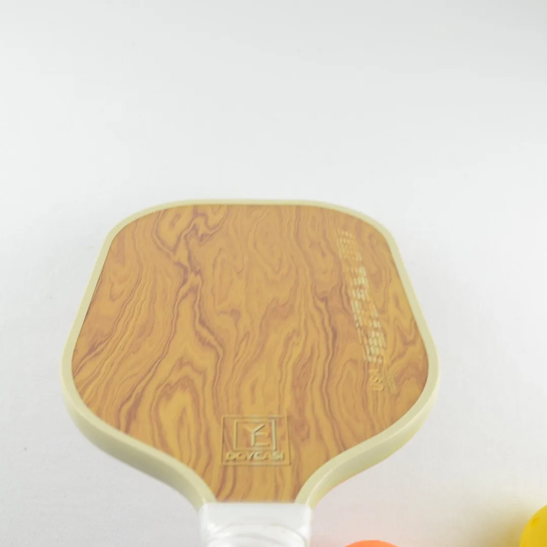 PP honeycomb polymer  Honeycomb Carbon fiberglass face pickleball paddle pickle ball