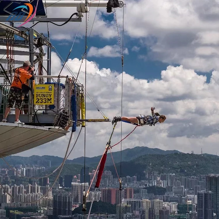 Туристические достопримечательности развлекательный проект большое оборудование для банджи-джампинга высокогорное производитель оборудования