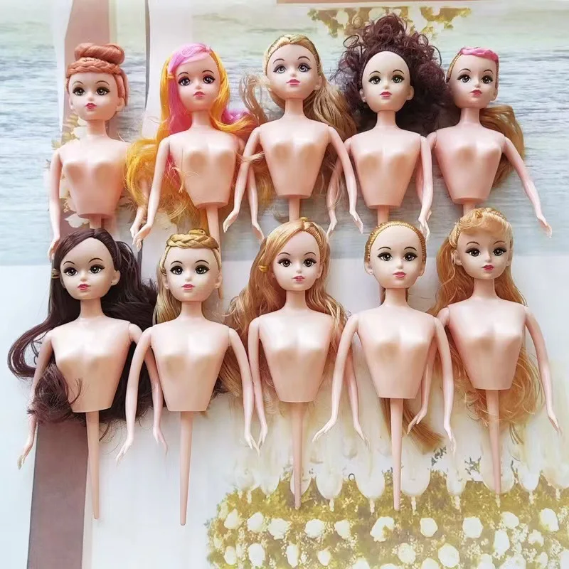 New Arrival 19 cm  Plastic Doll Toy Cake Toppers Girl Dolls Toys 7.5 Inch Cake Tools Naked Doll Decorating For Cakes