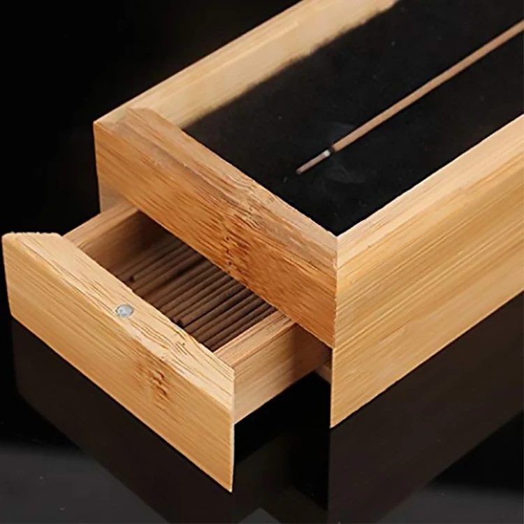 Высококачественный выдвижной держатель для благовоний с гравировкой на заказ