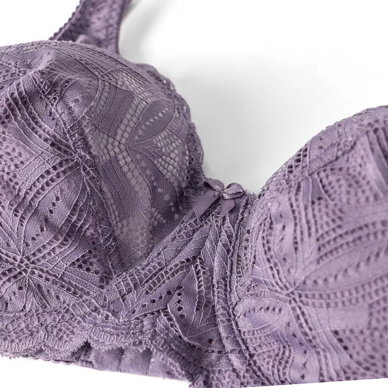 JSMANA Plus Size Push Up Womens Lace Ladies Underwear Sexy Bra and Panty Set New Design Bra and Penty